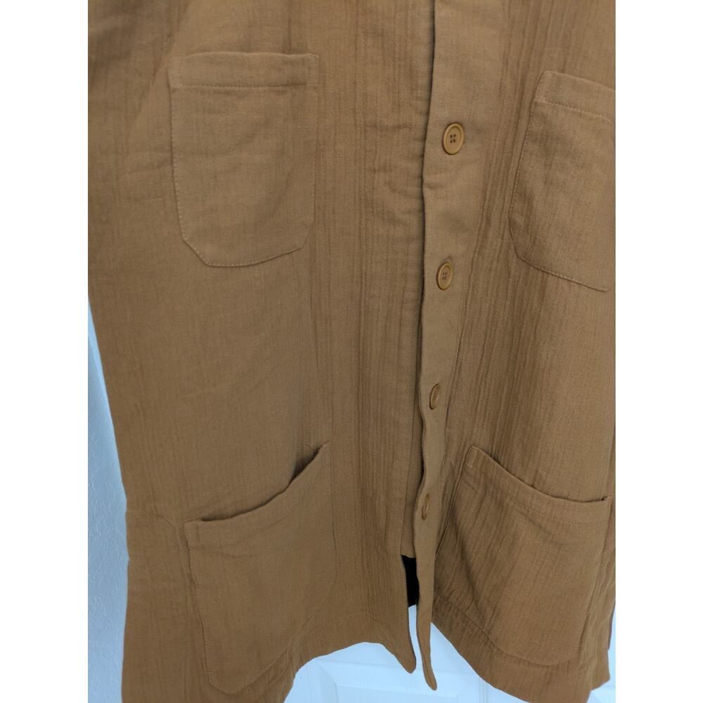 Taoist Monk 2 Piece Winter Pajamas Brown XL Tai Chi Meditation  Suit - Picture 7 of 14
